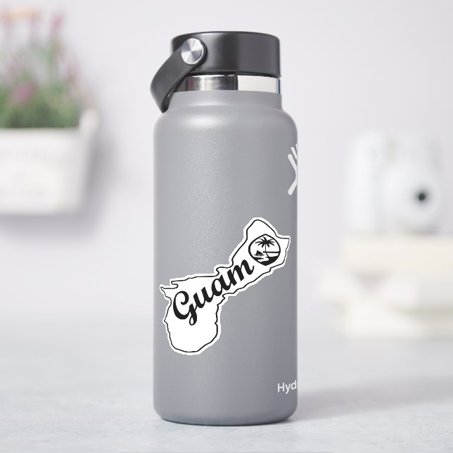 Island of Guam Sticker (HydroFlask)