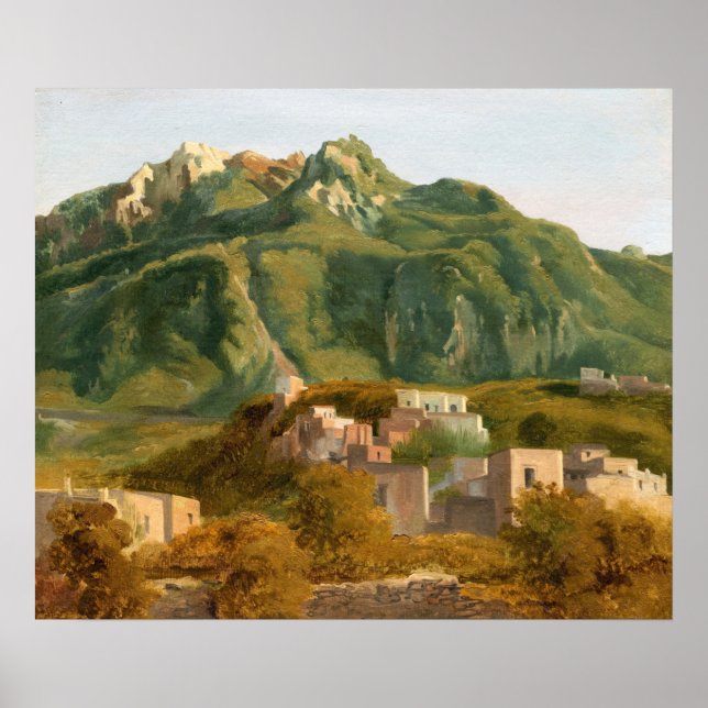 Island of Ischia - de la Gourdaine Fine Art Poster (Front)