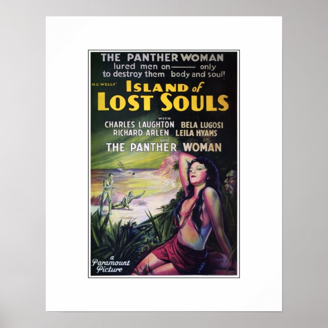 Island of Lost Souls Poster (Front)