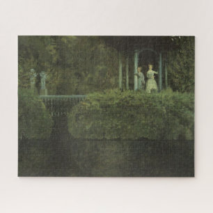 Island of Love (by Konstantin Somov) Jigsaw Puzzle