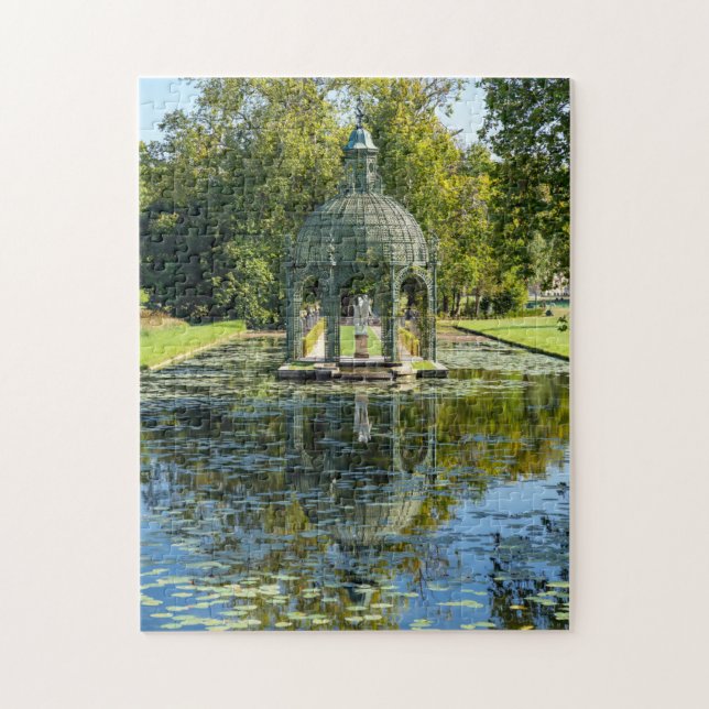 Island of Love in the Chateau de Chantilly Jigsaw Puzzle (Vertical)