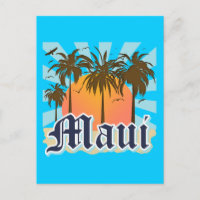 Island of Maui Hawaii Souvenir