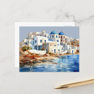 Island of Mykonos, Greece  Postcard