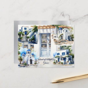 Island of Mykonos, Greece  Postcard