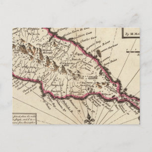Island of St Christophers Postcard