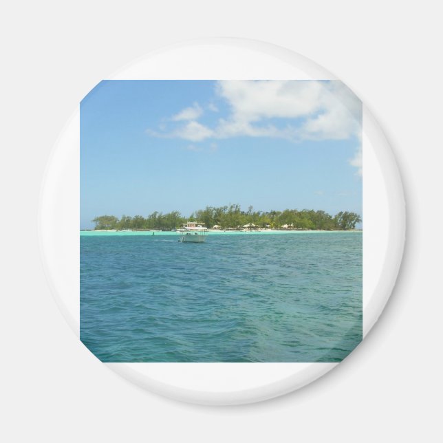 Island Paradise Mauritius Magnet (Front)
