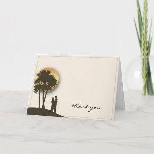 Island Paradise Thank You Card