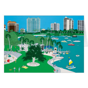 Island Park Sarasota FL Note Card