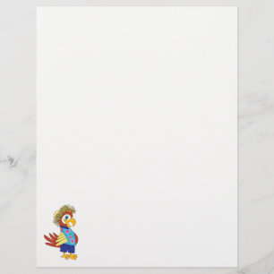 "Island Parrot" Personalised Letterhead