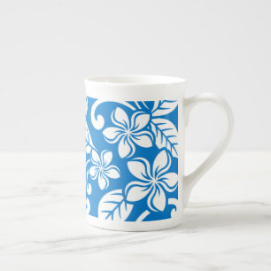 ISLAND PLUMERIA (BLUE SKY) BONE CHINA MUG