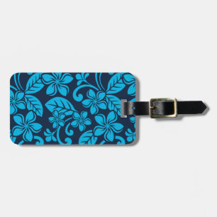 ISLAND PLUMERIA (Blue x 2) Luggage Tag