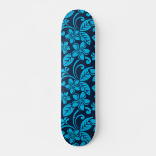 ISLAND PLUMERIA (BLUE x 2) Skateboard