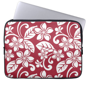 ISLAND PLUMERIA (CARDINAL RED) Electronics Bag