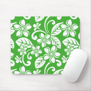 ISLAND PLUMERIA (CITRUS GREEN) MOUSE MAT