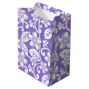 ISLAND PLUMERIA (LAVENDER) MEDIUM GIFT BAG