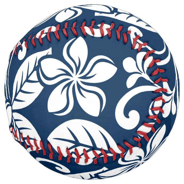 ISLAND PLUMERIA (NAVY) SOFTBALL (Front Right)