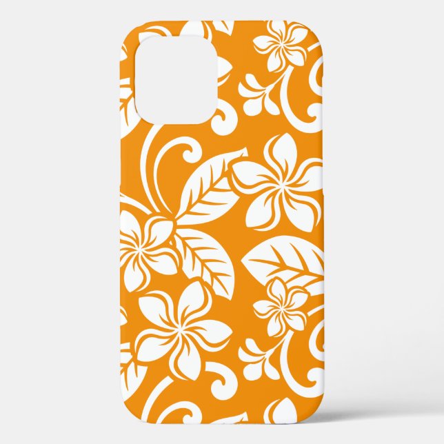 ISLAND PLUMERIA (ORANGE) Case-Mate iPhone CASE (Back)