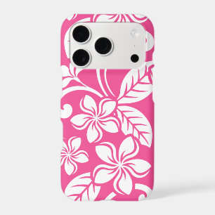 ISLAND PLUMERIA PATTERN IN WATERMELON PINK