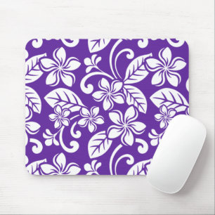 ISLAND PLUMERIA (PURPLE) MOUSE MAT