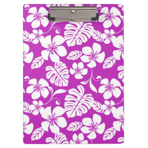 ISLAND PLUMERIA (RASPBERRY) CLIPBOARD