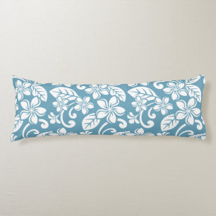 ISLAND PLUMERIA (SLATE BLUE) BODY CUSHION