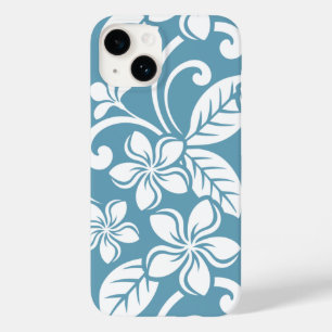 ISLAND PLUMERIA (SLATE BLUE) Case-Mate iPhone 14 CASE