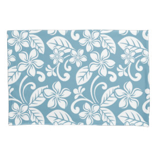 ISLAND PLUMERIA (SLATE BLUE) PILLOWCASE