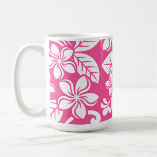 ISLAND PLUMERIA (WATERMELON PINK) COFFEE MUG