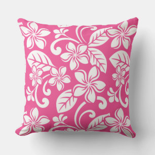 ISLAND PLUMERIA (WATERMELON PINK) CUSHION