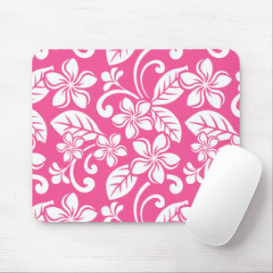 ISLAND PLUMERIA (WATERMELON PINK) MOUSE MAT