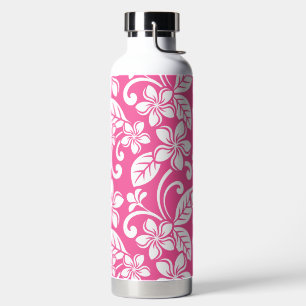 ISLAND PLUMERIA (WATERMELON PINK) WATER BOTTLE