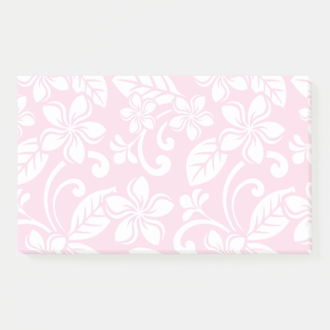 ISLAND PLUMERIA (WATERMELON) POST-IT NOTES (Front)