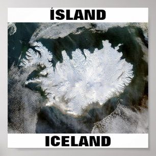 ÍSLAND POSTER