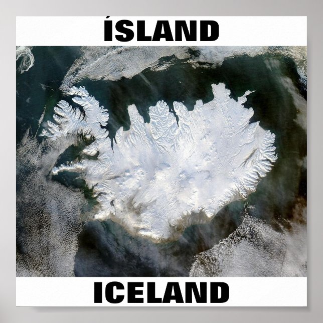 ÍSLAND POSTER (Front)