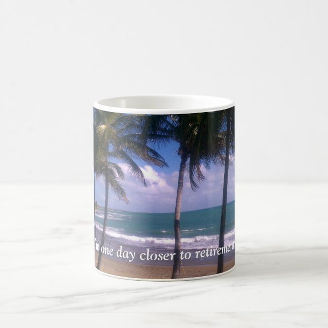 Island Retirement Dreams Coffee Mug (Center)