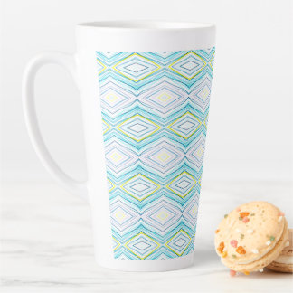 Island Rhombus Latte Mug