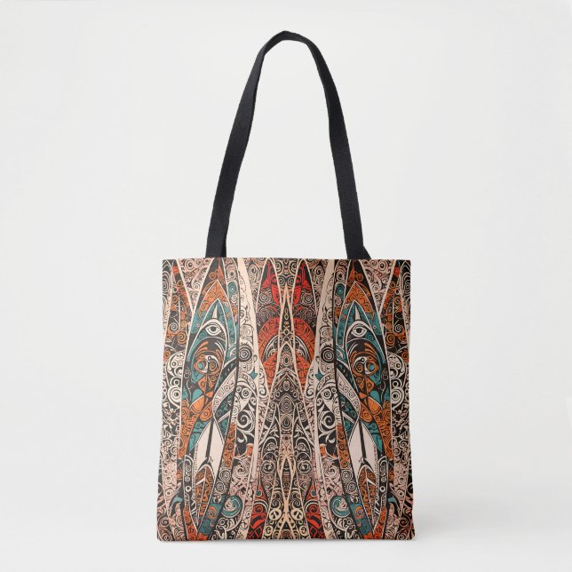 Island Style "Surfboards" Tote Bag (Front)