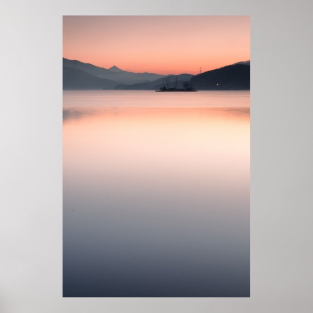 Island Sunrise Poster (Front)