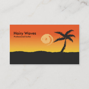 Island Sunset Business Card