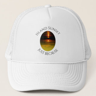                            Island Sunset           Trucker Hat