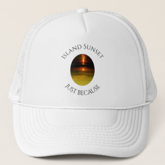                            Island Sunset           Trucker Hat