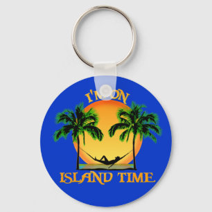 Island Time Key Ring