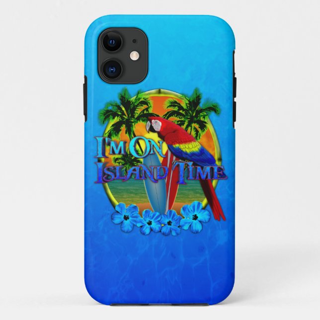 Island Time Sunset Case-Mate iPhone Case (Back)