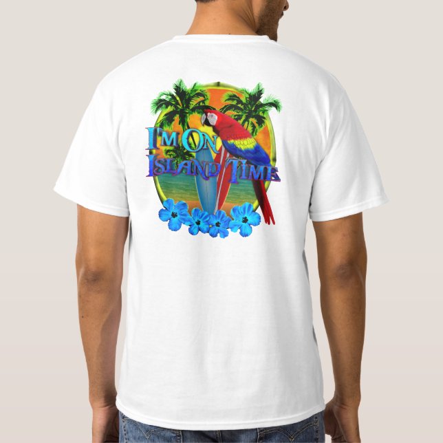 Island Time Sunset T-Shirt (Back)