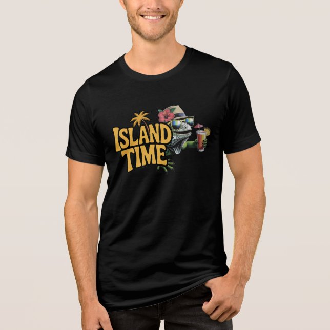 ISLAND TIME Tri-Blend SHIRT (Front)