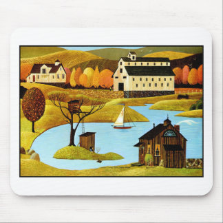 Island Tree House Mouse Mat