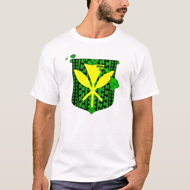 Island Tribal Kanaka Maoli T-Shirt (Front)