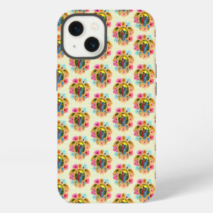 Island Tropical Sea Turtles Floral iPhone 13 Case