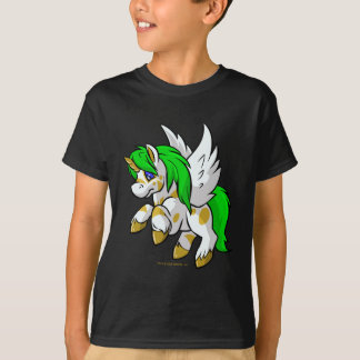 Island Uni flying over Mystery Island T-Shirt