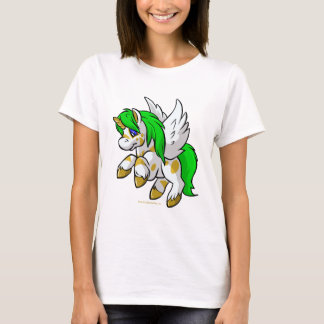 Island Uni flying over Mystery Island T-Shirt